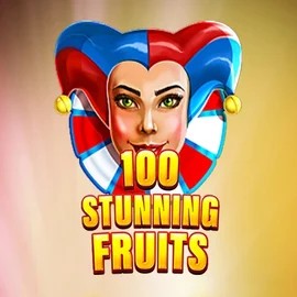 Official Slots logo: 100 Stunning Fruits by SYNOT Games at Hollywin Casino