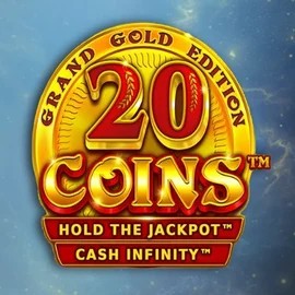 20 Coins Grand Gold Edition logo by Wazdan at Hollywin Casino