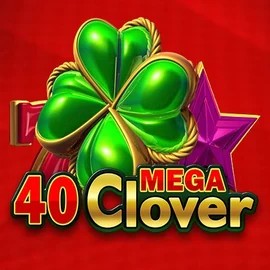 40 Mega Clover logo by Amusnet Interactive at Hollywin Casino