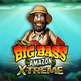 Big Bass Amazon Xtreme online game logo by Pragmatic Play on hollywins.org