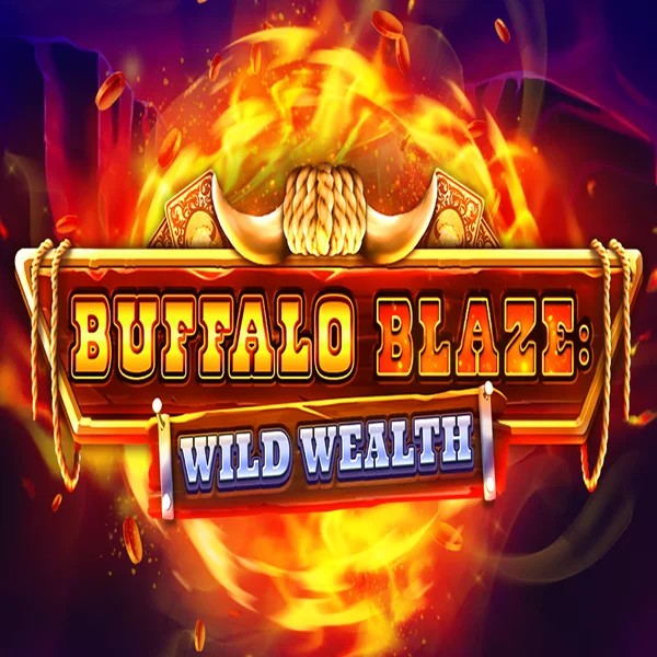 Buffalo Blaze Wild Wealth online game logo by OctoPlay on hollywins.org