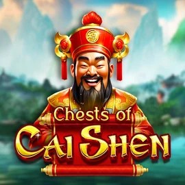 Chests of Cai Shen game by Pragmatic Play – logo hosted on Hollywin Casino