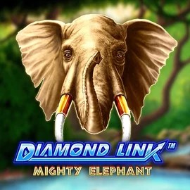Diamond Link Mighty Elephant slot visual from Novomatic available on hollywins.org