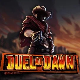 Duel At Dawn online game logo by Hacksaw Gaming on hollywins.org