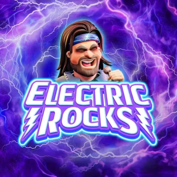 Electric Rocks slot visual from Inspired Gaming available on hollywins.org