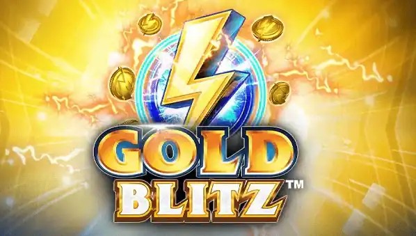 Gold Blitz logo by Fortune Factory Studios Hollywin Casino