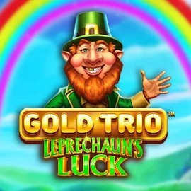 Gold Trio Leprechaun's Luck slot icon by Playtech, available at Hollywin Casino