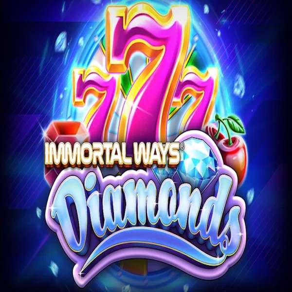 Immortal Ways Diamonds casino game by RubyPlay – featured logo at Hollywin Casino