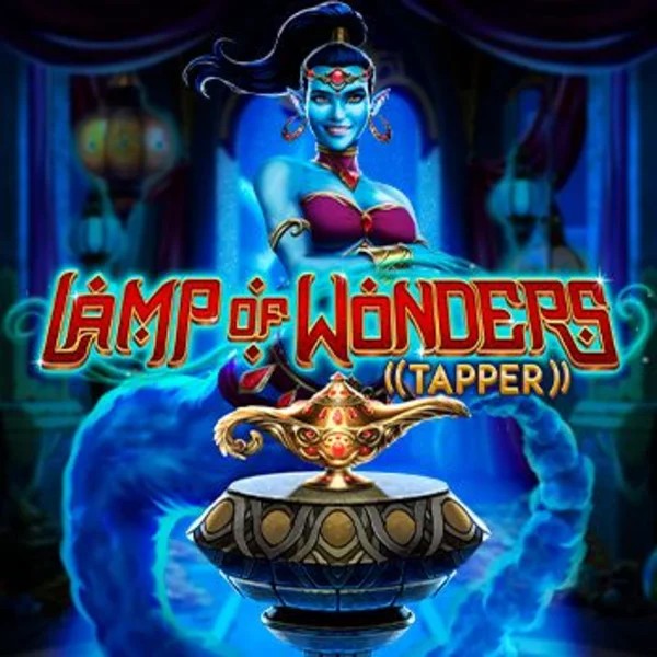 Slots logo of Lamp Of Wonders Tapper from Greentube at Hollywin Casino