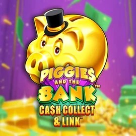 Piggies And The Bank Cash Collect & Link casino game by Origins – featured logo at Hollywin Casino