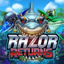 Razor Returns slot icon by Push Gaming, available at Hollywin Casino