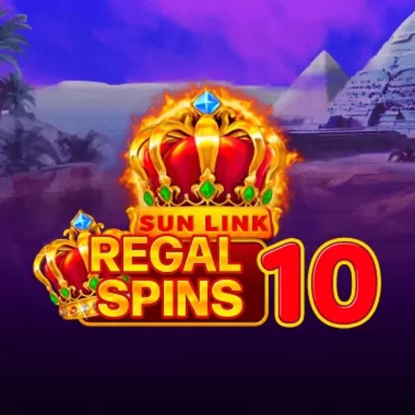 Slots logo of Regal Spins 10 from PatePlay at Hollywin Casino