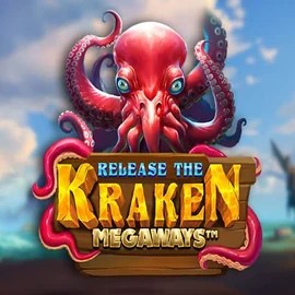 Official Slots logo: Release the Kraken Megaways by Pragmatic Play at Hollywin Casino