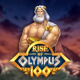 Rise of Olympus 100 logo by Play'n GO Hollywin Casino