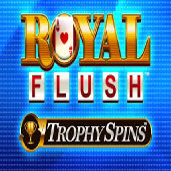 Royal Flush Trophy Spins casino game by Greentube – featured logo at Hollywin Casino