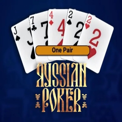 Russian Poker casino game by OneTouch Games – featured logo at Hollywin Casino