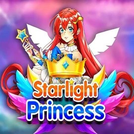 Starlight Princess online game logo by Pragmatic Play on hollywins.org