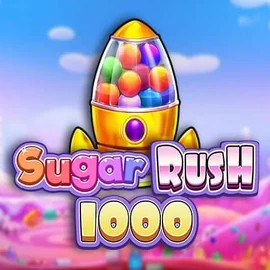 Sugar Rush 1000 slot icon by Pragmatic Play, available at Hollywin Casino