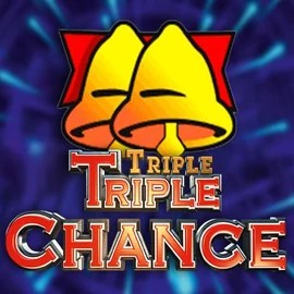 Triple Triple Chance slot logo by Merkur Gaming at Hollywin Casino