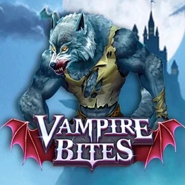 Vampire Bites online game logo by Amusnet Interactive on hollywins.org